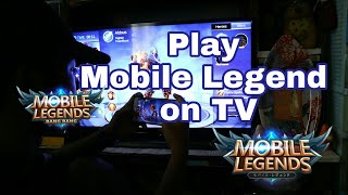 How to Play Mobile Legend On TV! smart or basic TV (Connect your OPPO VIVO HUAWEI phone on TV )