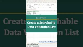 Searchable Drop-Down List in Excel (2 Easy Ways!)