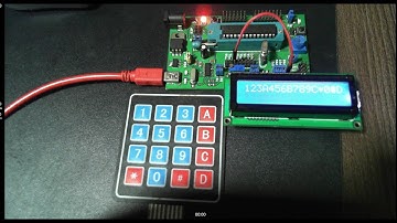 Tutorial 21: TECLADO MATRICIAL con AtMega328p desde Microchip Studio (SIN ARDUINO)