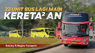 SERU BANGET‼️ Konvoi 22 unit Subur Jaya feat Nagita Transport screenshot 5
