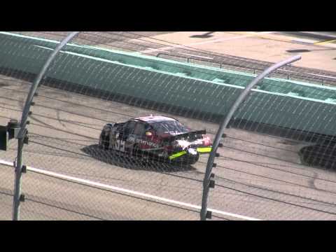 2010 Ford 300 - Sean Caisse Qualifying Crash