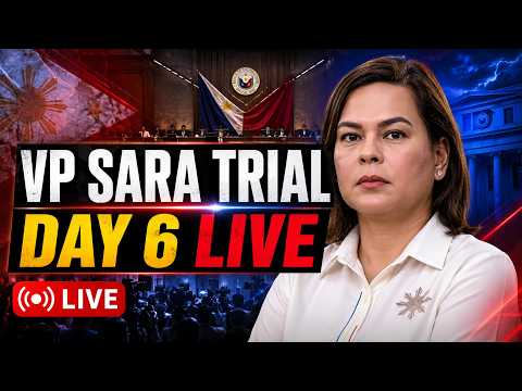 Sara Duterte Impeachment Trial LIVE | Day 6 Senate Hearing | Philippines News