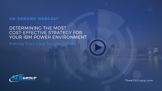 Making the Case for IBM Power in the Cloud