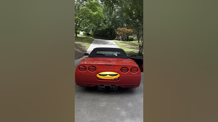 custom C5 corvette convertible