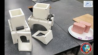 Heavy Duty 8-Count Hinged Blade SPAM Slicer - WAIALUA ROBOTICS