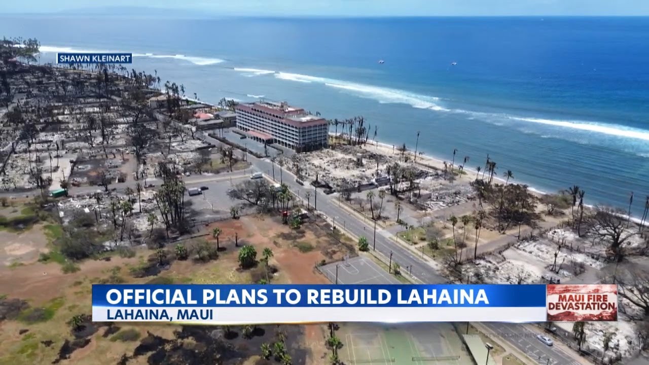 Architects share vision for Lahaina in rebuilding process