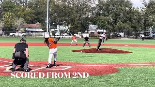 Jordan Smith vs FIGS Post Grad Falcons #EWUTigers #Freshman #32 #OF #JV #Baseball #Jacksonville #FL