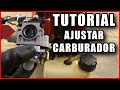 CARBURADOR DESBROZADORA ➤ CAMBIO y AJUSTE