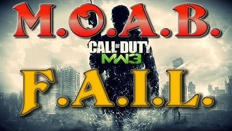 MW3 funny M.O.A.B. fail on Infected