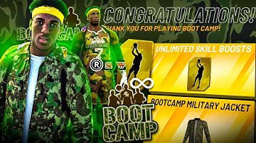 I WON BOOT CAMP + UNLIMITED BOOSTS in NBA 2K21 • BEST BOOT CAMP BUILD + HOW TO WIN BOOT CAMP EVENT
