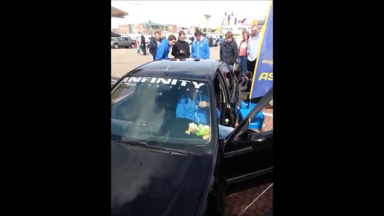 Car Audio Shop Mag 't wat Harder! doing a demo at Dockside Car Event