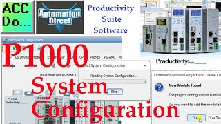 Productivity 1000 PLC Read System Configuration screenshot 2