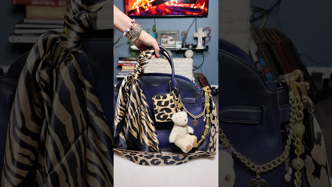 Джейн Биркин превращает мою сумку Coach Empire 40 в дорожную сумку! 👛