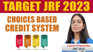 CHOICES BASED CREDIT SYSTEM || TEACHING APTITUDE || UGC NTA NET PAPER 1 || TARGET NET JRF
