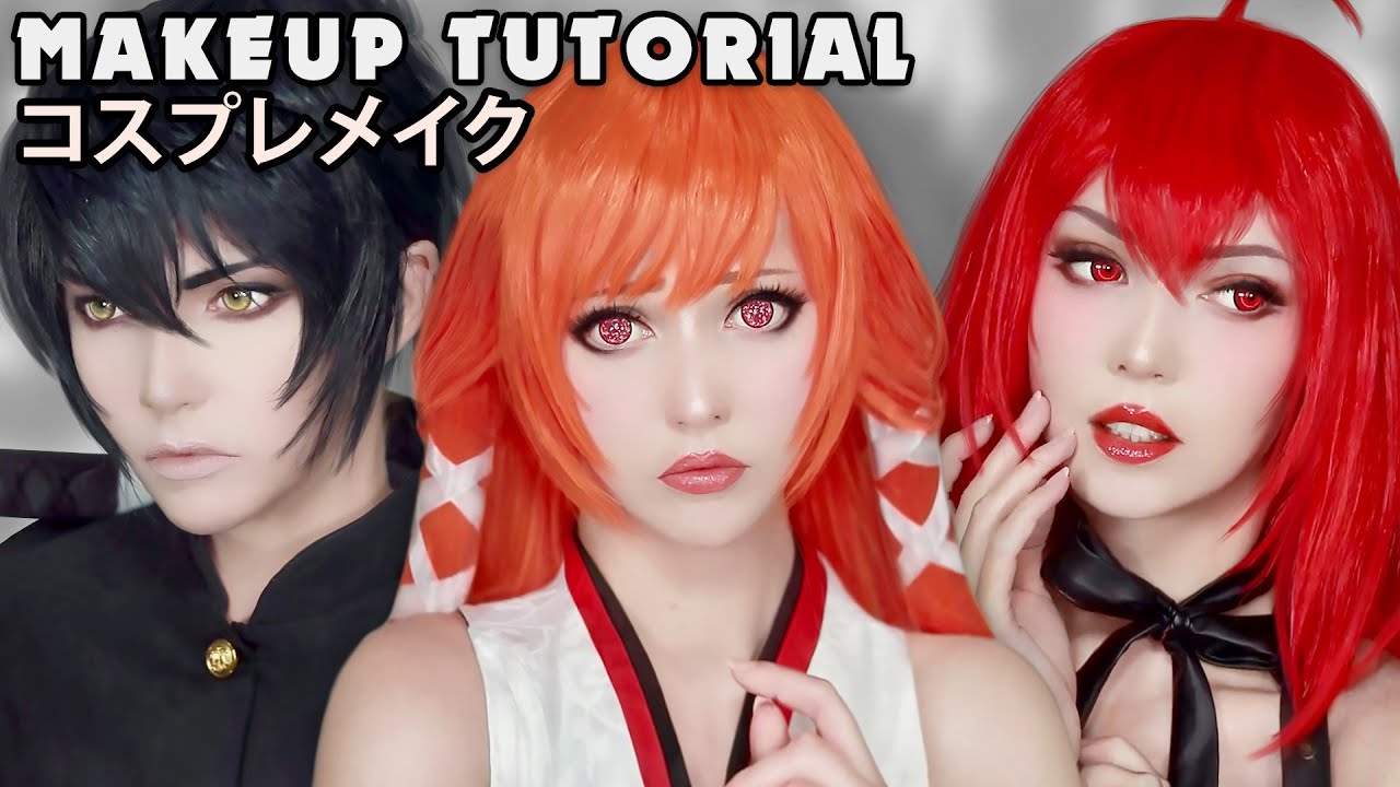 ⁣☆ NoNo, Erii, Johann Cosplay Makeup Tutorial Dragon Raja ☆