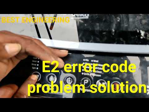 Voltas beko Onida Videocon washing machine E2 error code in tamil