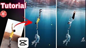 Under water video editing with girl particles (girl sketch) vijay meher video editing #tutorial