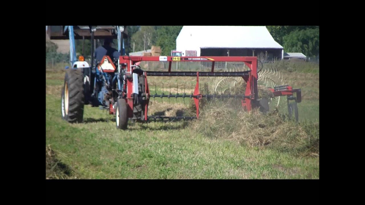 H S Hay Tedder 10 Images - T N Ranch Hay Equipment, H S Hay Machine Ii Yout...