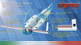 Sigma &quot;Serie 3&quot; &quot;Trazione&quot; &quot;Max&quot; &quot;Klick-Klock&quot;  Features and operation