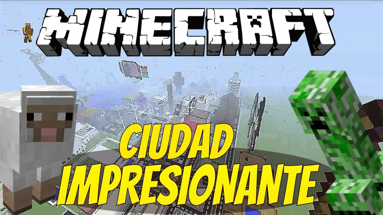 Minecraft : Impresionante ciudad