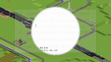 【simutrans】How to use one-way two-lane road patch