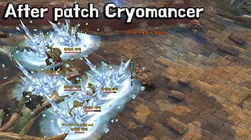 [TOS] After patch Cryomancer (Ice Pike, Frost Pillar)