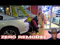 Girl Crashes Into Store, Then Walks Away Like Nothing Happened