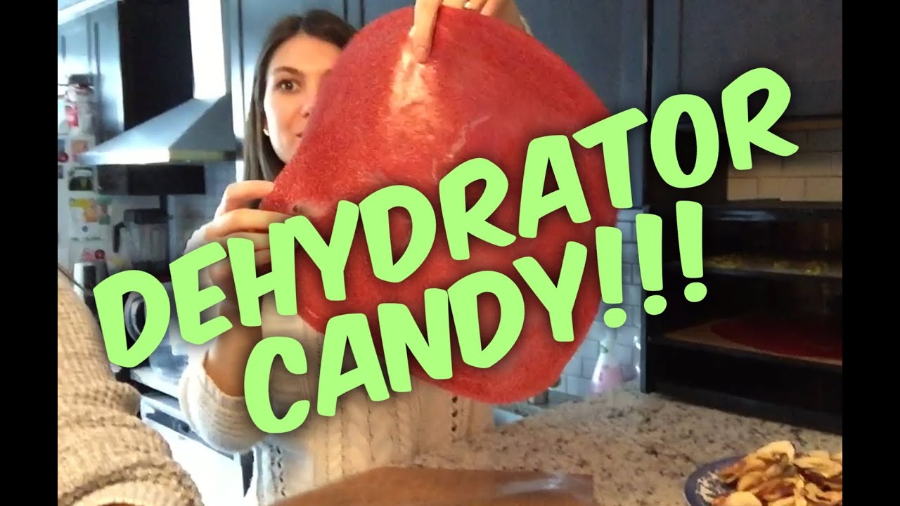 HEALTHY CANDY using a DEHYDRATOR! Strawberry Fruit Roll-Up