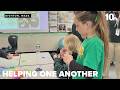 Dighton Elementary School students makes bracelets to raise money for after-school clubs
