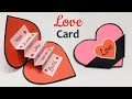 Valentines Day Cards | Valentine Cards Handmade Easy | Greeting Cards Latest Design Handmade | #385