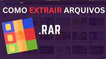 Como extrair arquivos .RAR no Ubuntu 22.04