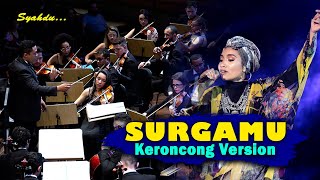 Video thumbnail of "SURGAMU - UNGU || Keroncong Version Cover"