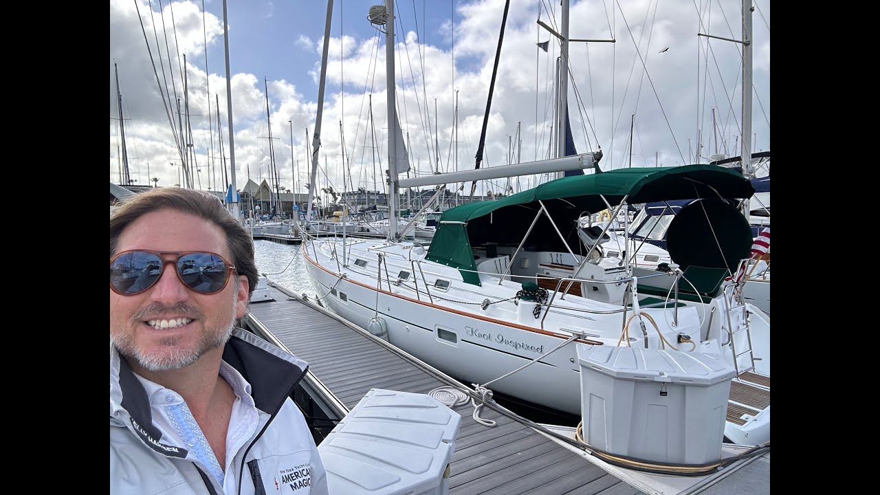 2002 Beneteau 411 Sailboat video for sale in San Diego California by: Ian Van Tuyl yacht broker