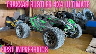 Traxxas Rustler 4X4 Ultimate First Impressions!