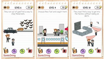 Brain Test 2 Smith and Joe Part 2 Level 6 7 8 9 10 Walkthrough