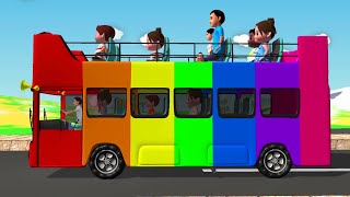 Wheels on the Bus | Children’s Nursery Rhymes & Kids Songs