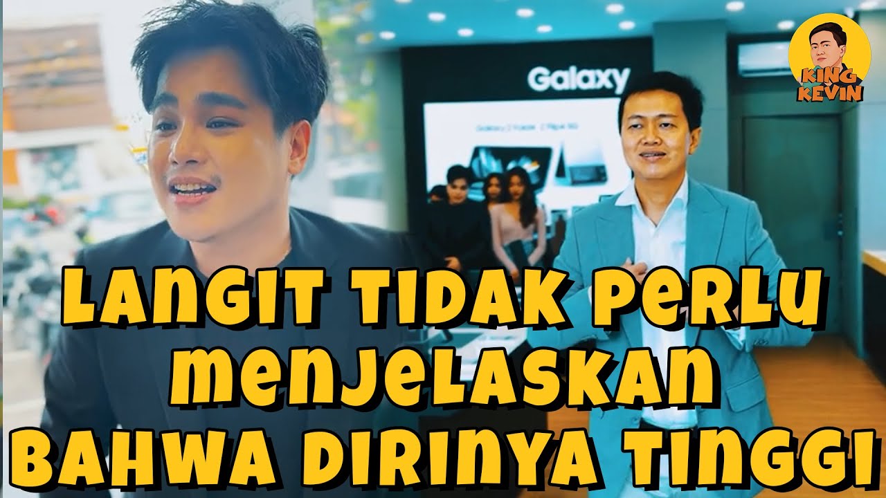LANGIT TIDAK PERLU MENJELASKAN BAHWA IA TINGGI - YouTube