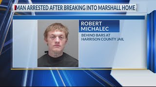 24-year-old allegedly breaks into house, steals 2 vehicles in Marshall, officials say