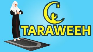 How to pray Taraweeh for woman (beginners) - with Subtitle