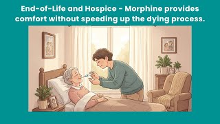 End-of-life and Hospice: Morphine provides comfort without speeding up the dying process