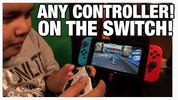 How to use any controller on the Nintendo switch!
