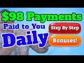 98 unlimited review  earn passive income 2023 step by step
