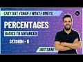 Percentages part  09  basic to advanced  qa  arithmetic  udit saini cat2022