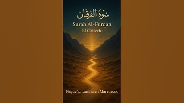 Surah Al - Furqan  سورة الفرقان