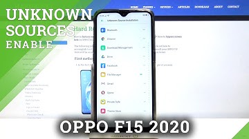 How to Install Apps From Unknown Sources on OPPO F15 2020 – Allow Unknown Apps
