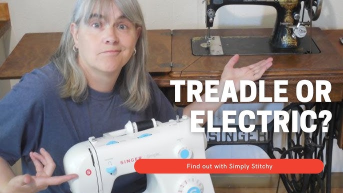 How to attach an electric motor to a manual sewing machine 
