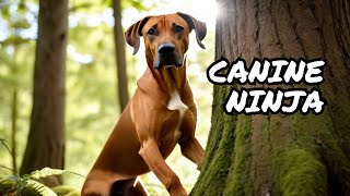 Can a Rhodesian Ridgeback CLIMB TREES? Athletic Dog Shocks Owner