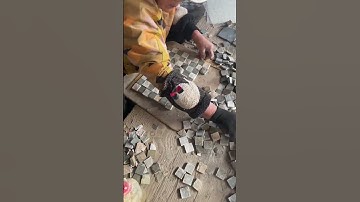 Handmade Multicolor Slate Mosaic Cobblestone Mosaic Paving Tile