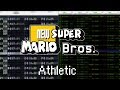 Athletic new super mario bros 8  16bit famitracker vrc6  snes spc cover