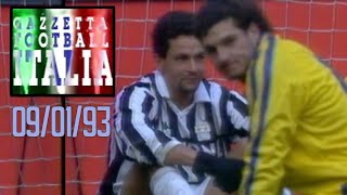Baggio at his Best: Juventus v Parma Jan 9th 1993 FULL Highlights | Gazzetta Football Italia Rewind